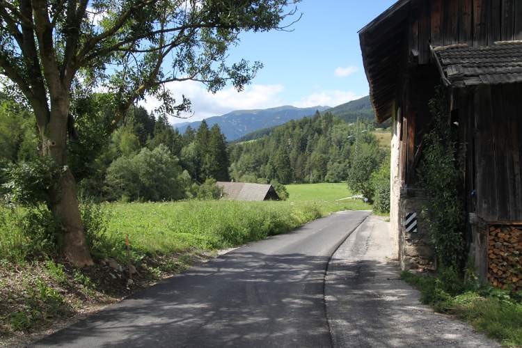 Pustertal-Radweg bei Percha