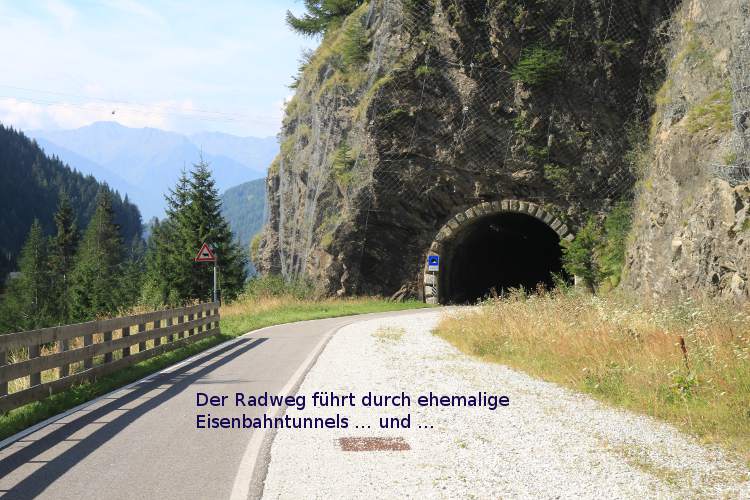 Tunnel Eisacktal-Radweg