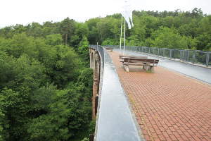 Viadukt auf dem Kegelspiel-Radweg