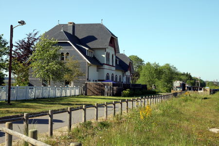 Bahnhof Sourbrodt / Vennbahn-Radweg